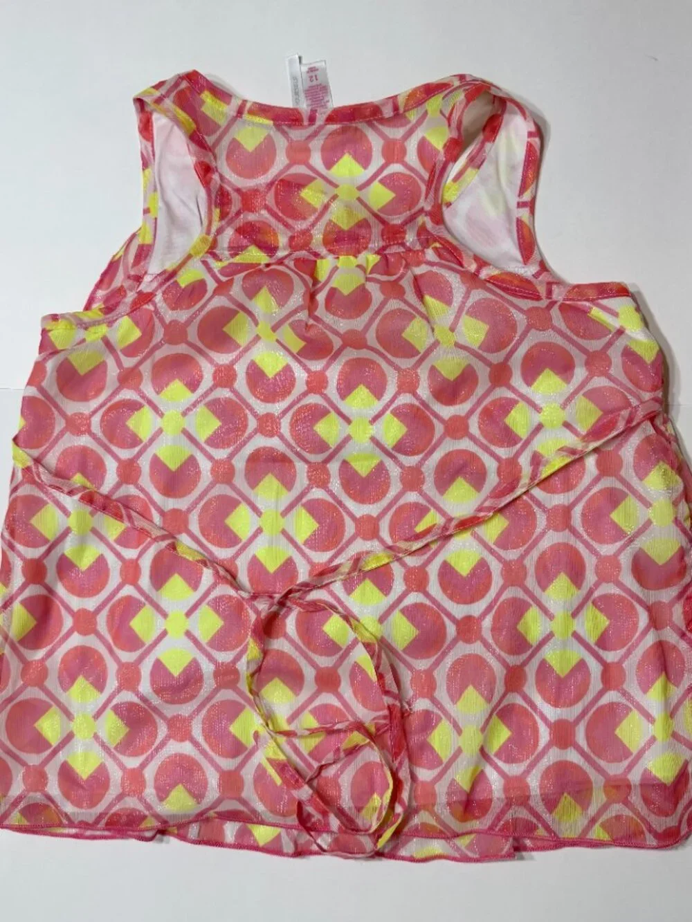 Lot of Justice Tanks/Dress Girls Size 12 Summer